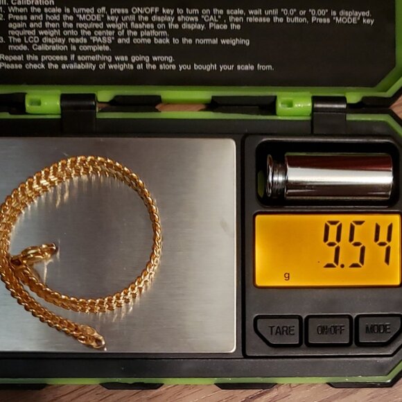 **SOLD**14k Solid Yellow Gold Mesh Bracelet made in Italy 7", 10mm, ≈9.54 grams - Picture 7 of 9